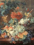 HUYSUM, Jan van Fruit and Flowers s Norge oil painting reproduction